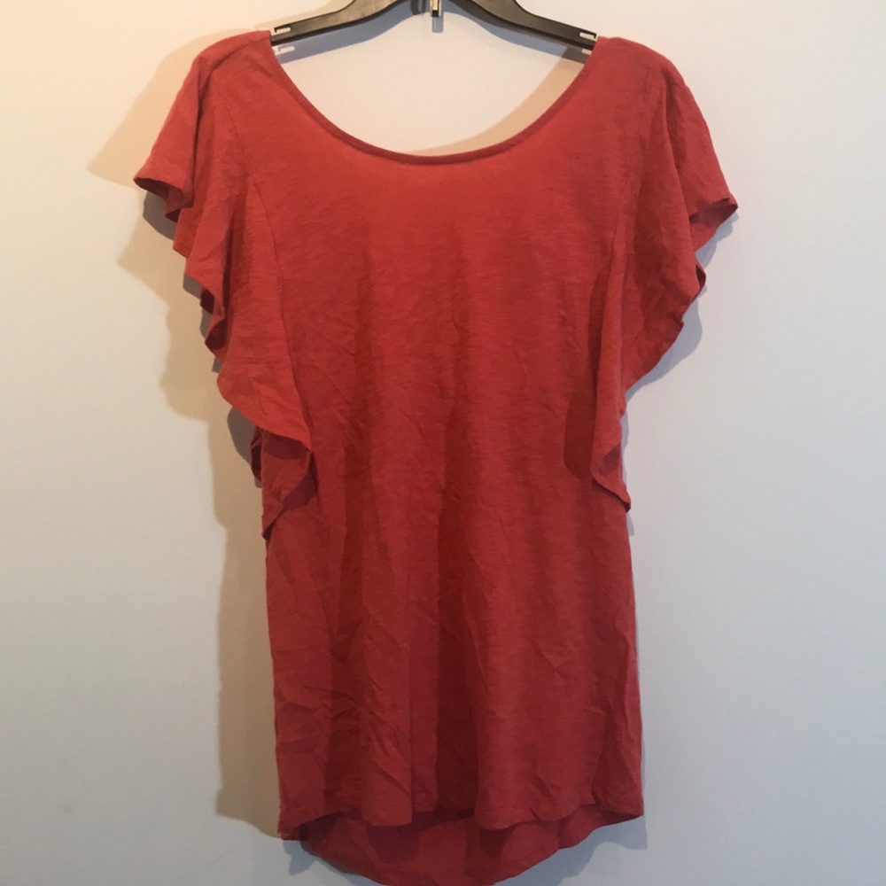 Jessica Simpson Maternity Red Shirt